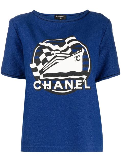 pre-owned chanel t-shirts|Chanel jackets for sale.